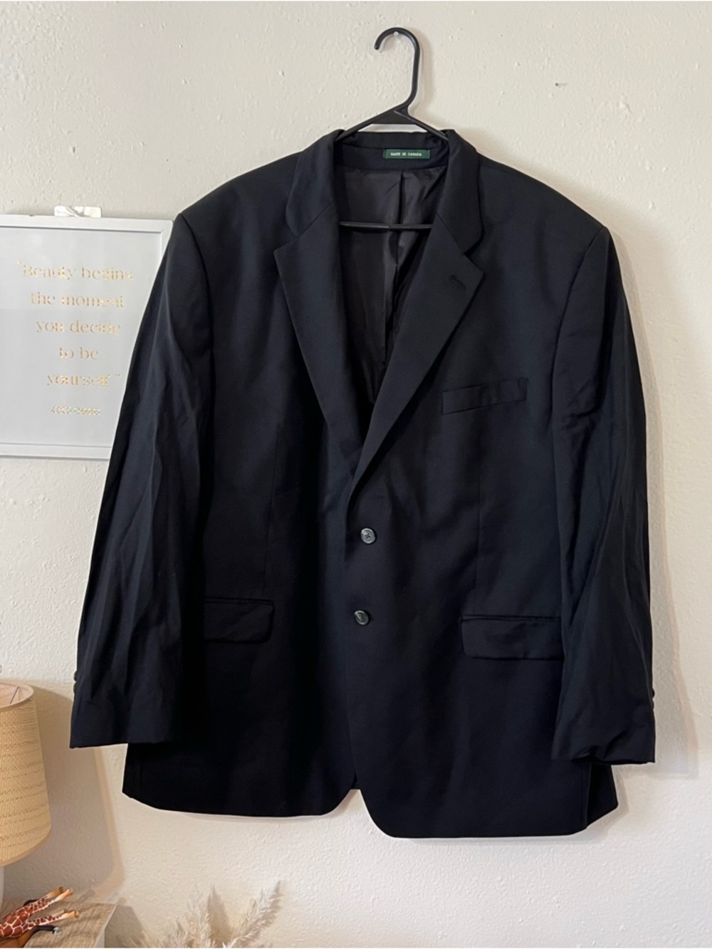 Lauren Ralph Lauren Men Blazer 100% Pure Wool